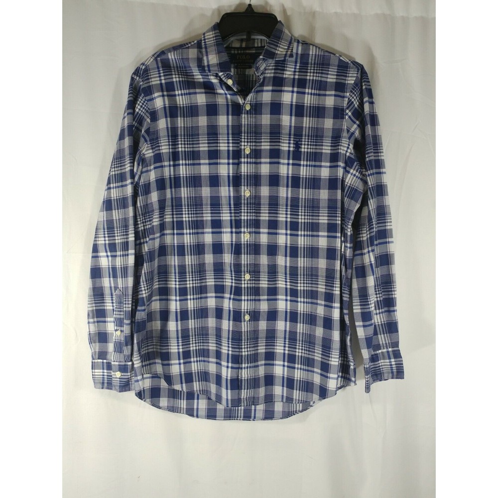 Polo Ralph Lauren Long Sleeve Cotton Stretch Shirt Mens Size L